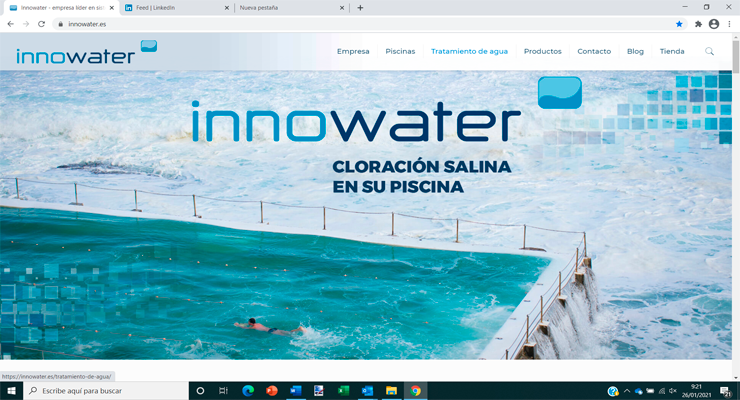 nueva web innowater