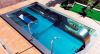 Mini piscina spa en acero inoxidable